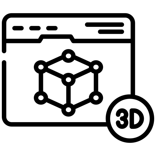 3d model file icon