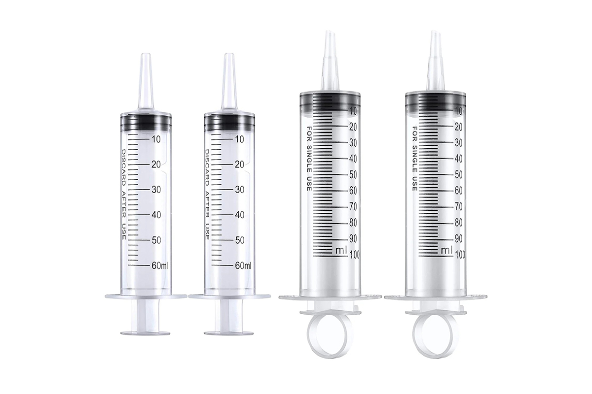 pe medical grade syringes