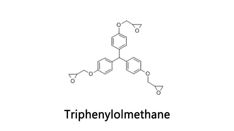 chemical structure of Triphenylolmethane