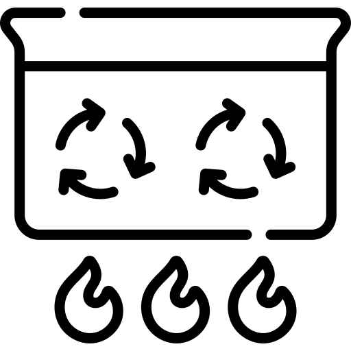 heat treatment icon