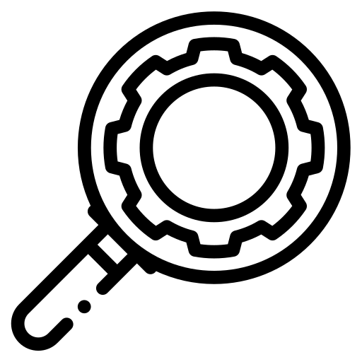 parts under magnify icon
