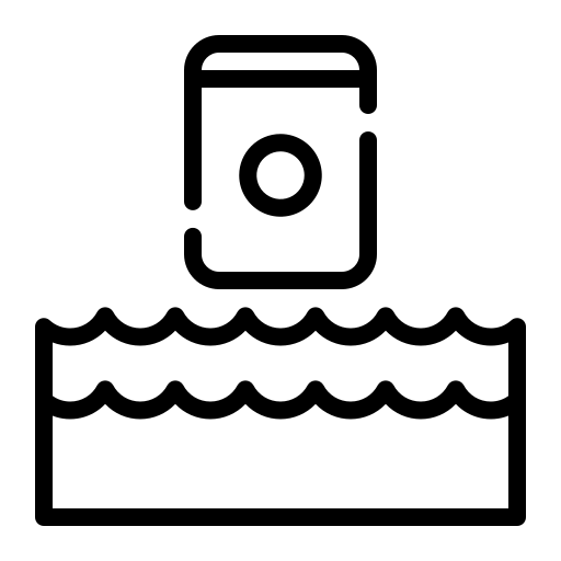 passivation chemical reaction pool icon