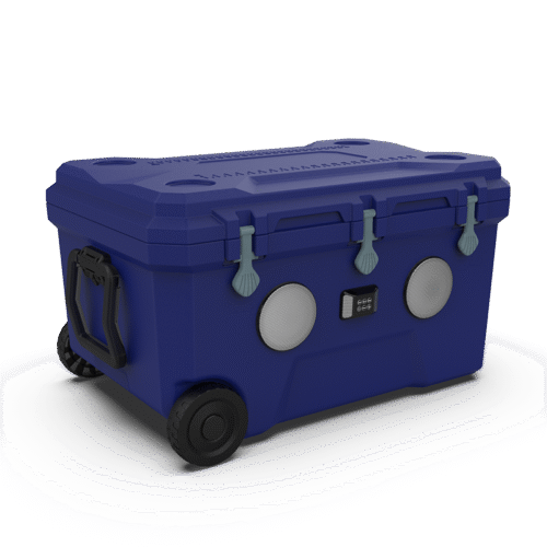 153.2QT Direct Sales Waterproof Polyester Plastic Woofer Built in FM Radio Speakers Party Cooler Box 145L