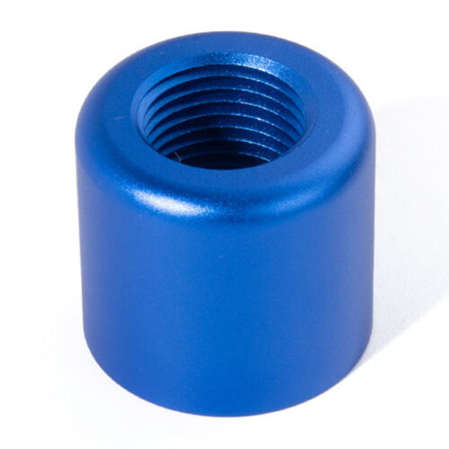 Custom High Quality Aluminum CNC Turning Blue Anodized Parts