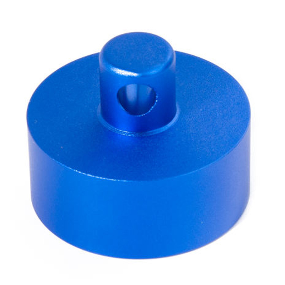 Custom High Quality Aluminum CNC Turning Blue Anodized Parts