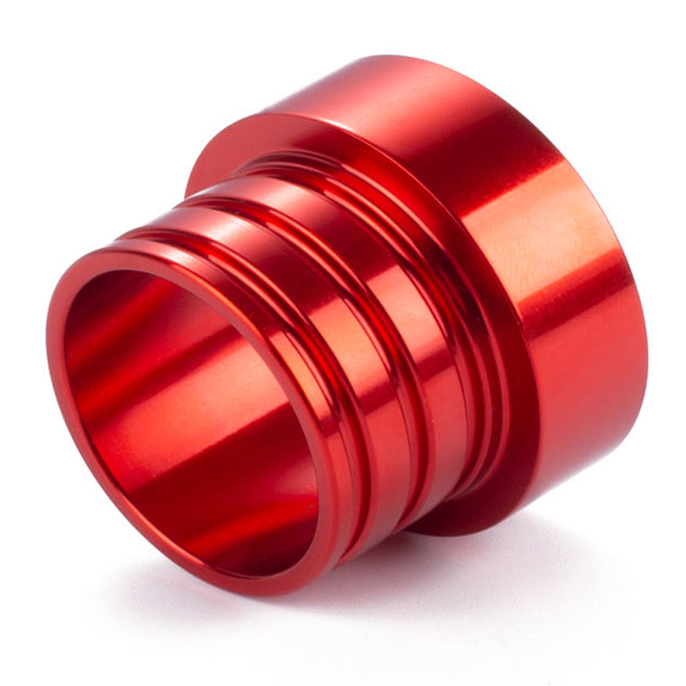 Factory Direct OEM CNC Turning Parts Aluminum Anodized Metal Union Pieces