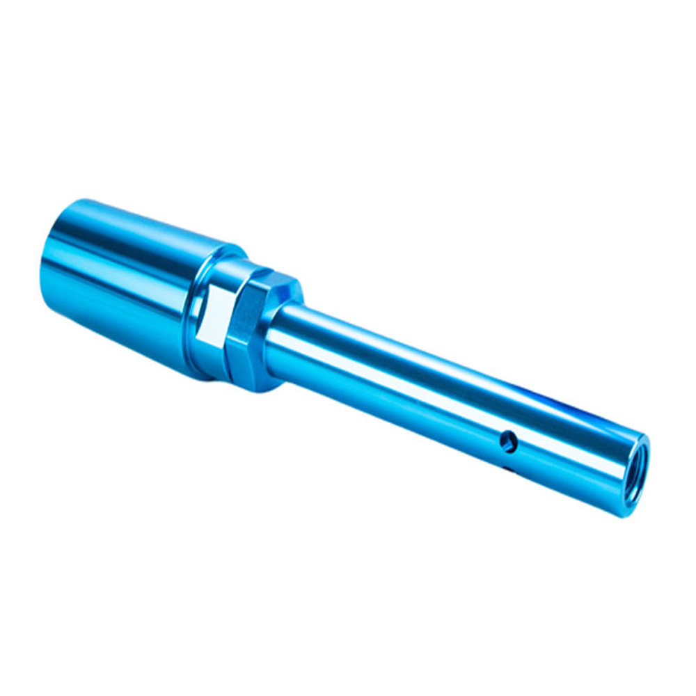 Factory Direct OEM CNC Turning Parts Aluminum Anodized Metal Union Pieces