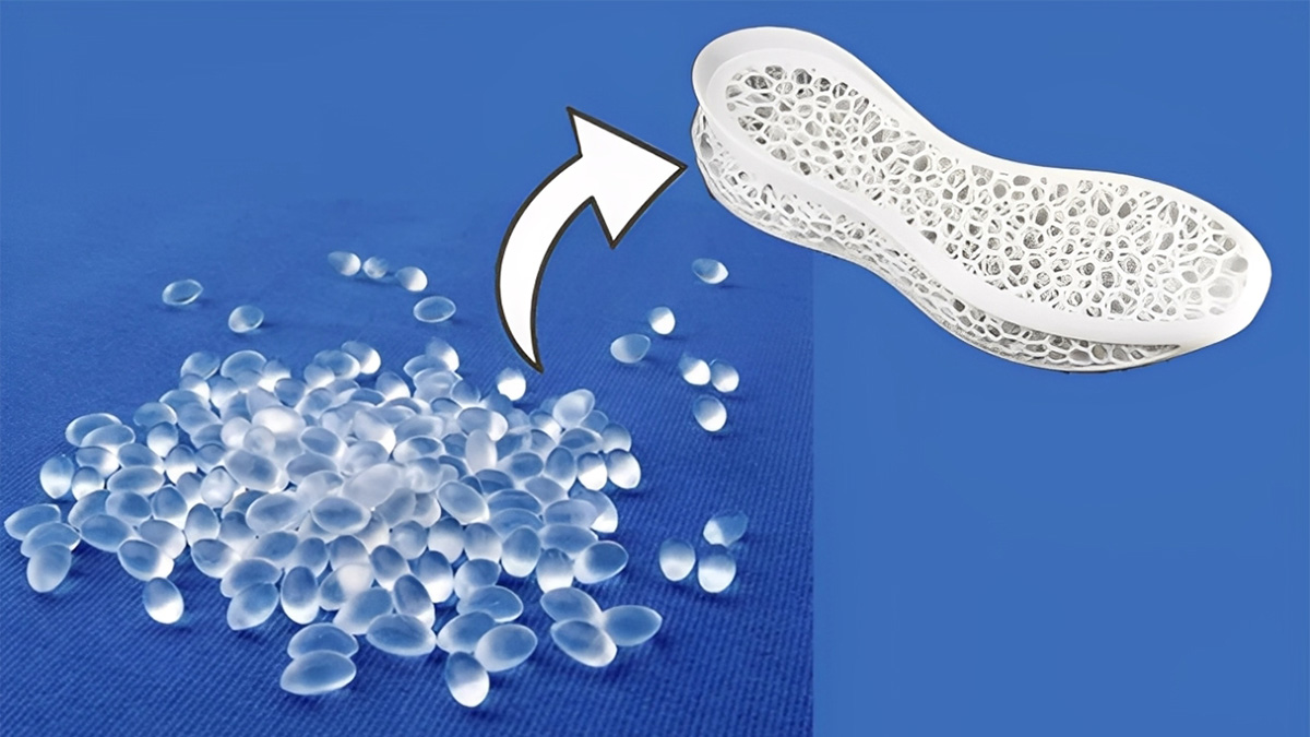 TPU pellets and injection molded part
