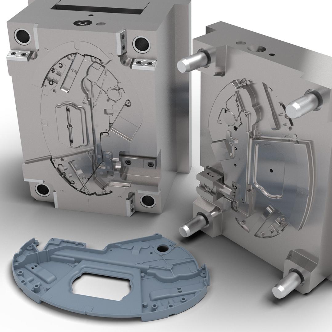 metal injection mold and plastic part