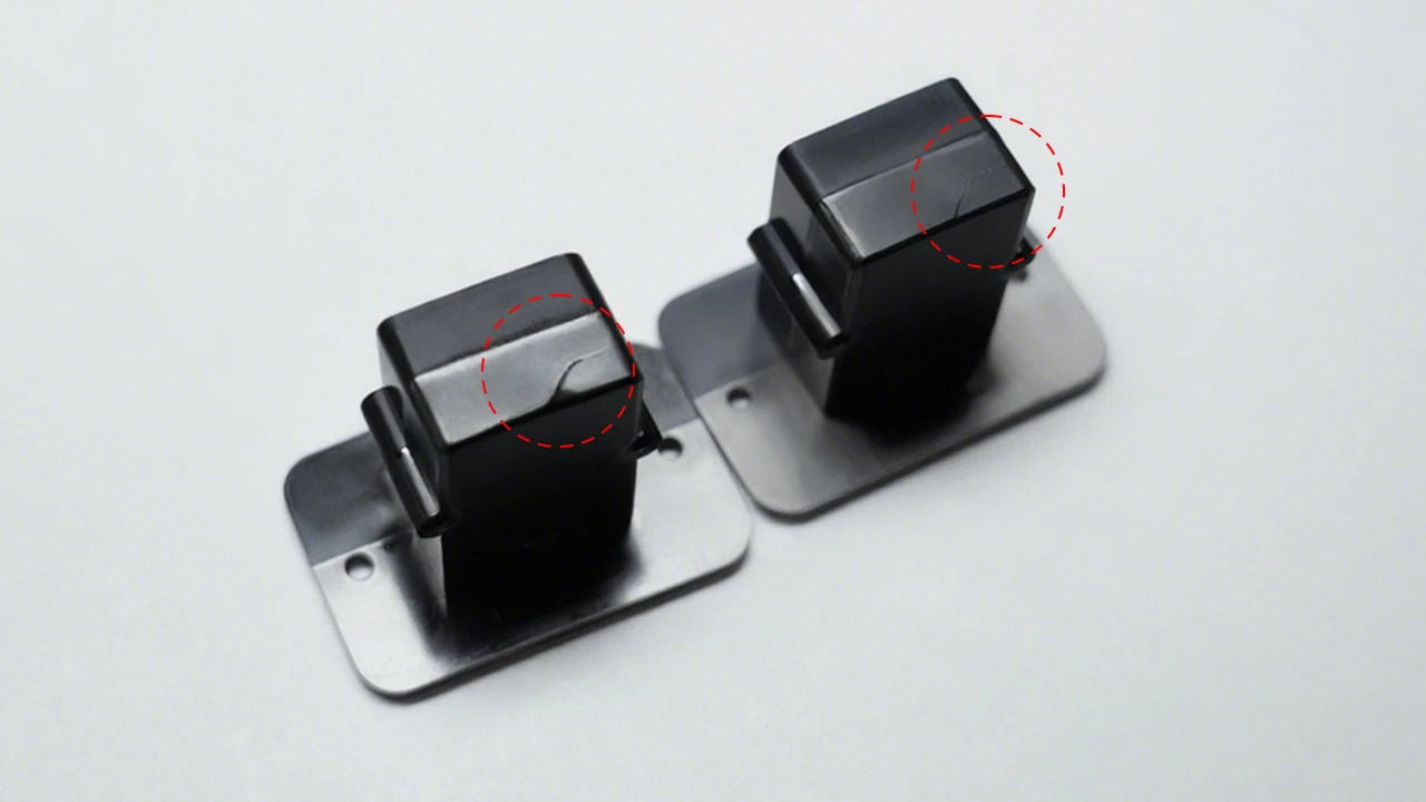 Common short shot injection molded products