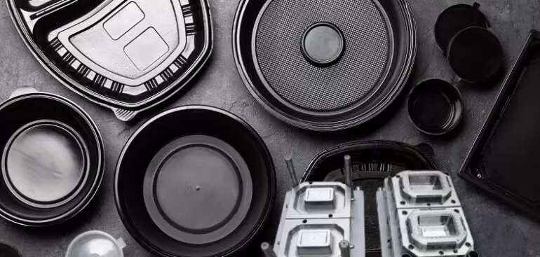 Disposable PP food container mould parts