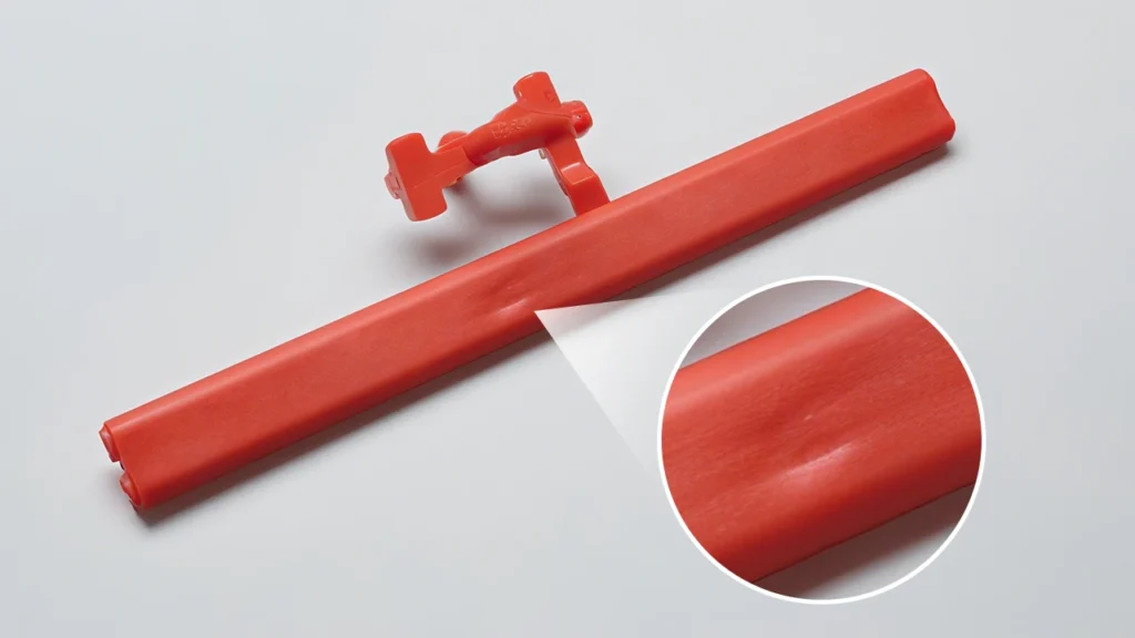 Sink marks in injection molding