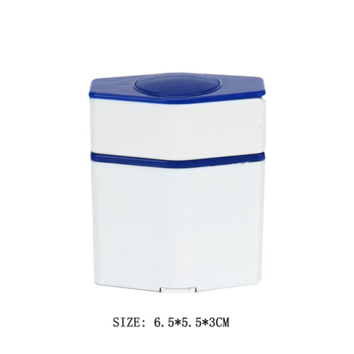 Two-Color Plastic Drug Cutter with Integrated Cutting Grinding Storing Features for Pills