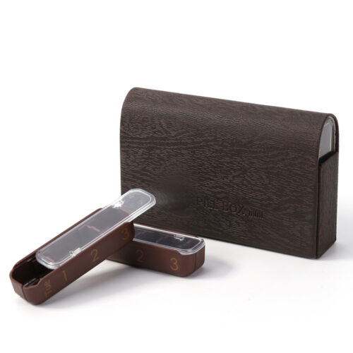 Weekly Pill Box Storage Organizer 3 Times a Day Medication 21 Girds Container Cases