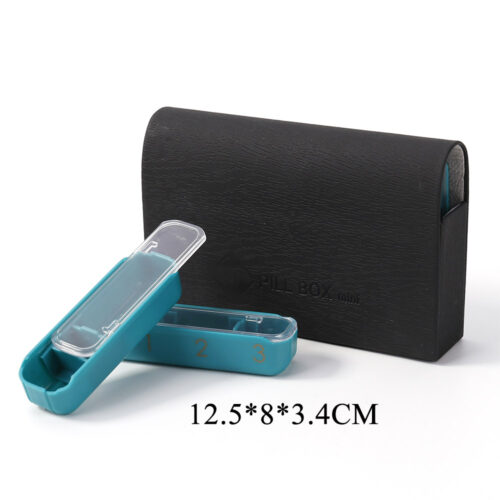 Weekly Pill Box Storage Organizer 3 Times a Day Medication 21 Girds Container Cases