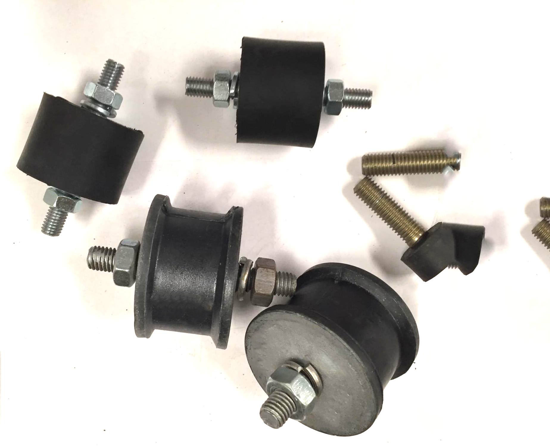 rubber bonding components