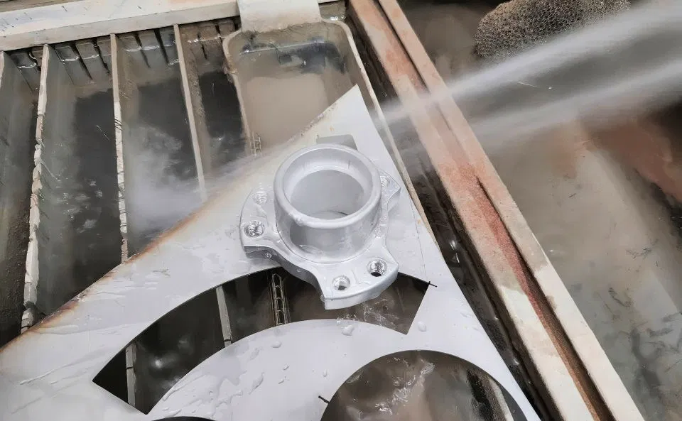 the cleaning process of Aluminum