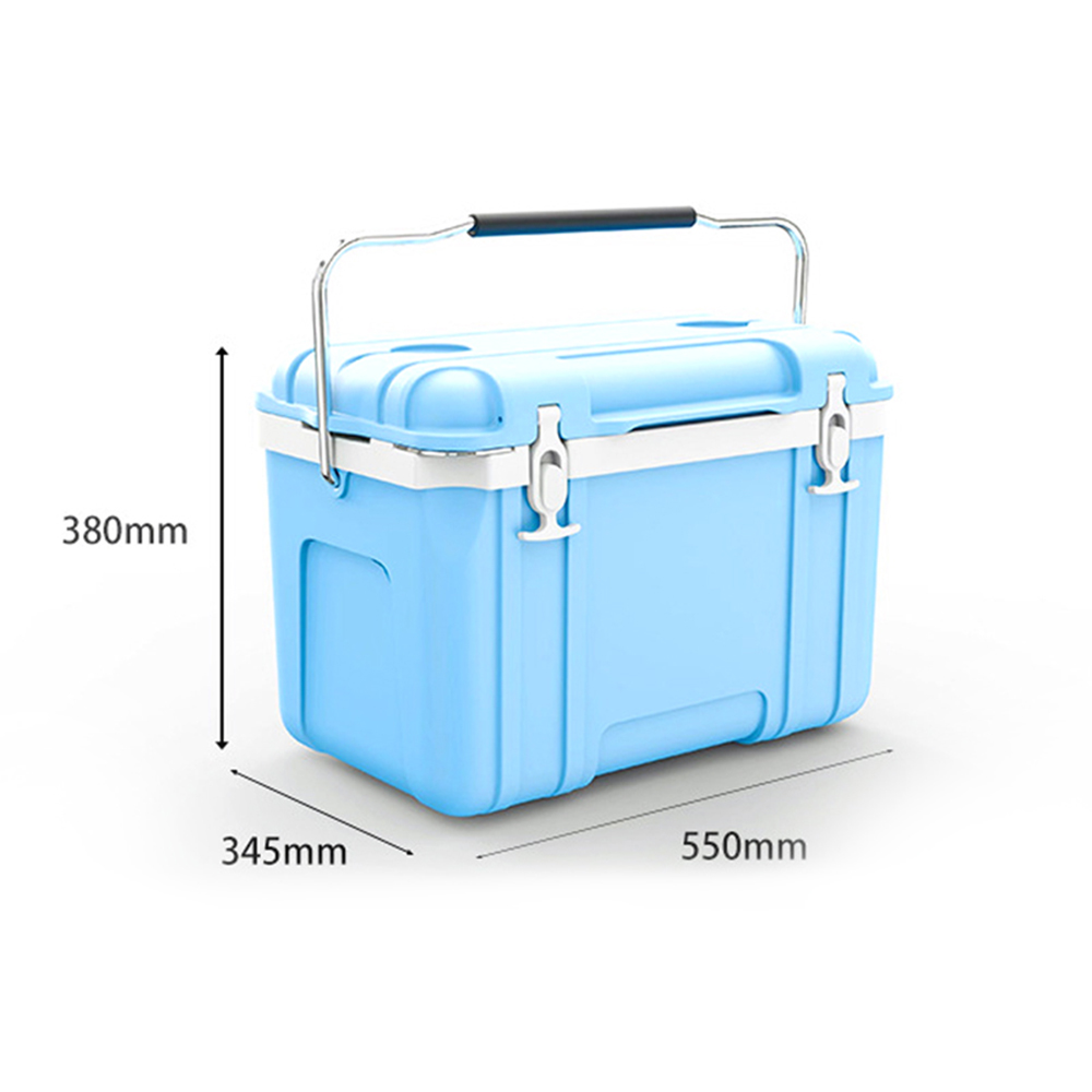 28QT PU Hard Cooler Box Leak Proof High Capacity Insulated Outdoor Ice Chest 26L