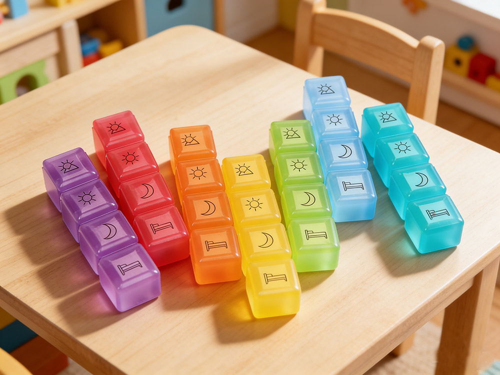 4 Box PP Daily Pill organizer 4 Box PP Daily Pill organizer