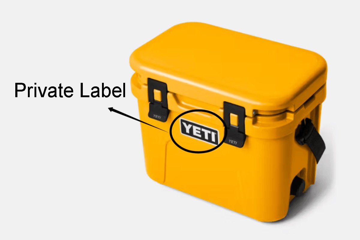private labeling logo hard cooler