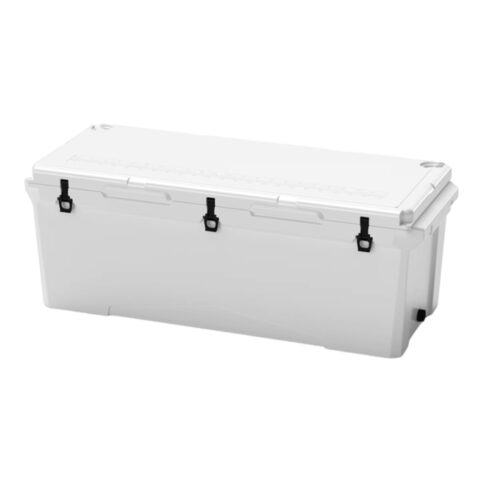 232.4QT Hard Cooler with Wheels Ice Chest Portable Food Box for Fishing Hunting 220L
