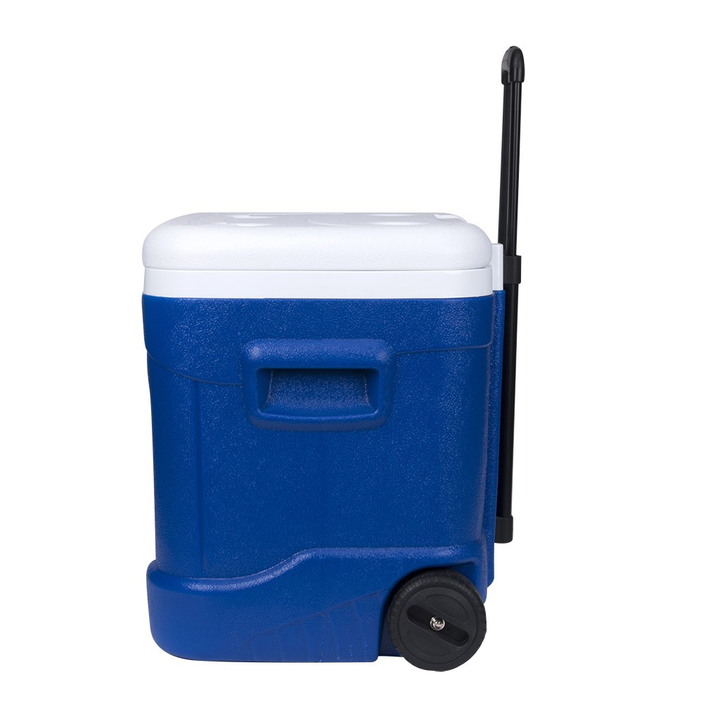 58.1QT Cooler Box with Wheels PPPEPU Insulated Ice Chest for Outdoor Use 55L