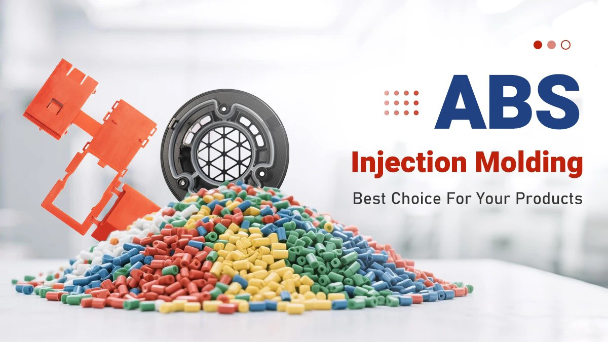 ABS pellets and injection molded parts for product solutions