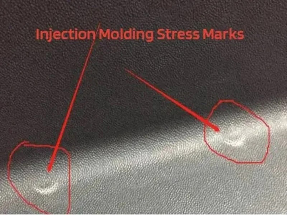 Injection Molding Stress Marks in PC Injection Molded Parts